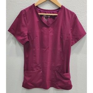 Purple label purple Scrub top